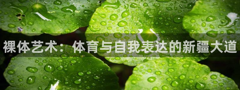 k1体育十年品牌：裸体艺术：体育与自我表达的新疆大道